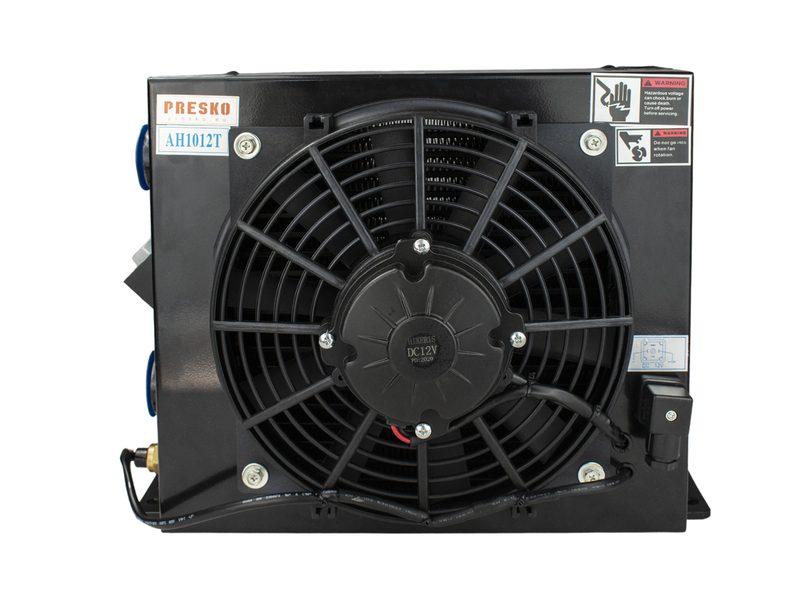 Гідравлічний масляний радіатор AH1012T-CA 100L/min DC24V Польща AH1012T-CA 100L/min DC24V фото
