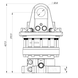 Ротатор гидравлический для грейфера манипулятора (на плиту) 16 тонн FHR 16FD1/A8 Латвия FORMIKO Hydraulics FHR 16FD1/A8 фото 2