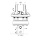 Ротатор гидравлический для грейфера манипулятора 6 тонн FHR 6LD2-68 Латвия FORMIKO Hydraulics FHR 6LD2-68 фото 3