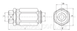 Дроссель-бочка с обратным клапаном Oleodinamica Marchesini VRF 3/4" Италия VRF 3/4" фото 2